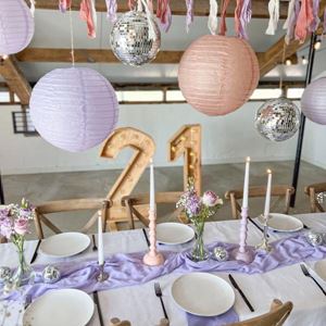21 Diner Look Lila Disco